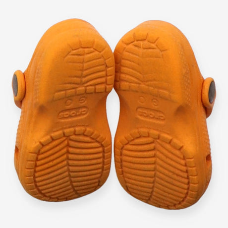 Orange Crocs