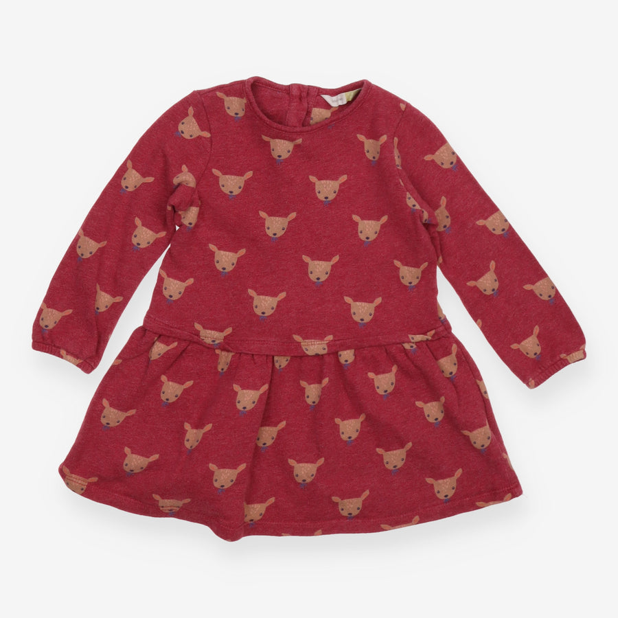 Pink Reindeer Dress