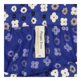 Woven Skirt Blue Floral Print