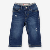 Distressed levi jeans 514 straight