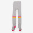 Tights Grey Striped Knees