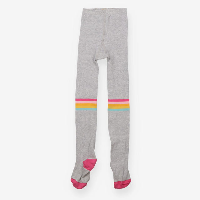 Tights Grey Striped Knees