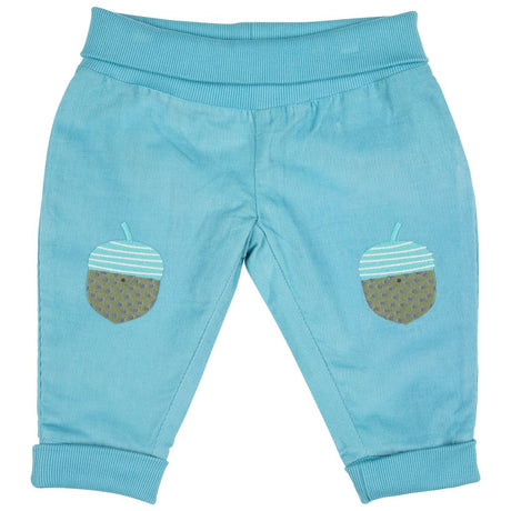Cord Trousers Turquoise