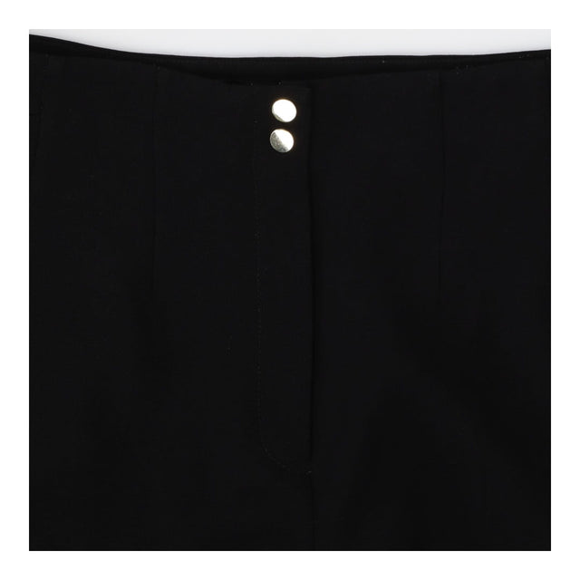 Black Pleated Front Trouser