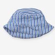 Sun Hat Blue and White Strips
