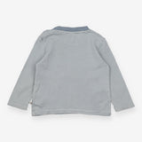 Tee LS grey stripe mouse toadstool