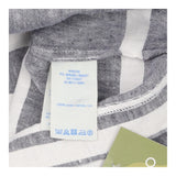 Shift Dress Blue White Multi-directional Stripe 10