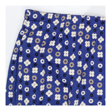 Woven Skirt Blue Floral Print