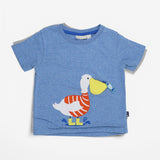 T-shirt blue pelican 