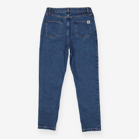 Dark blue straight let jeans W32
