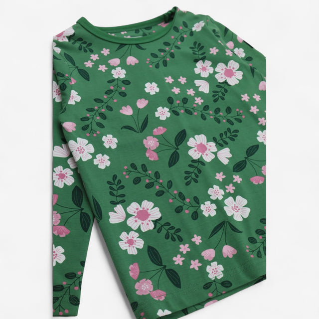 Comfrey Green Long Sleeve tee