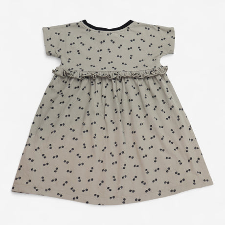 Dress jersey khaki with black spots