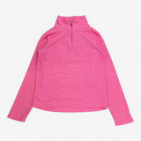 Pink Quarter Zip Fleece
