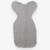 Swaddle grey stripe edging