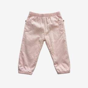 Pink Cords with Button Pocket