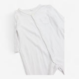 White Popper Sleepsuit