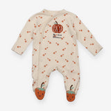 Sleepsuit Beige Pumpkin My First Halloween