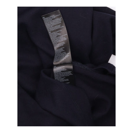 Midi Dress Navy V Neck
