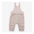 Dungaree cord white floral