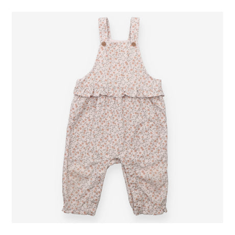 Dungaree cord white floral