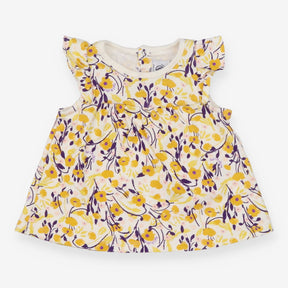 Top yellow floral
