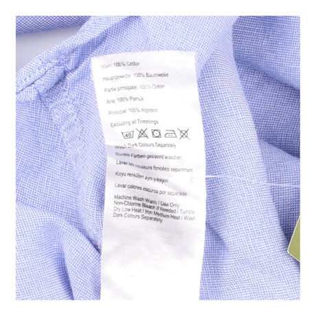 Soft Blue Classic-Fit Oxford Shirt