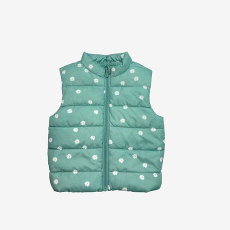 Green Daisy Gilet