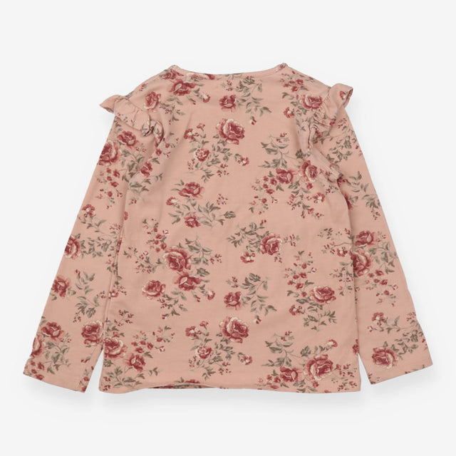 T-Shirt Long Sleeve Pink Roses
