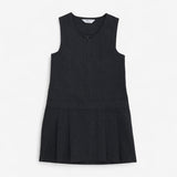 Uniform Grey Pinafore with Heart Zip