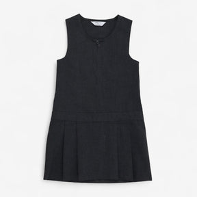 Uniform Grey Pinafore with Heart Zip