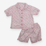 Pyjamas shortie traditional pink floral