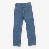 Jeans light blue rinse straight leg