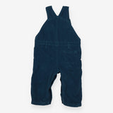 Teal cord dungarees