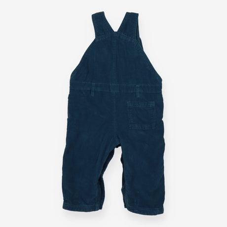 Teal cord dungarees