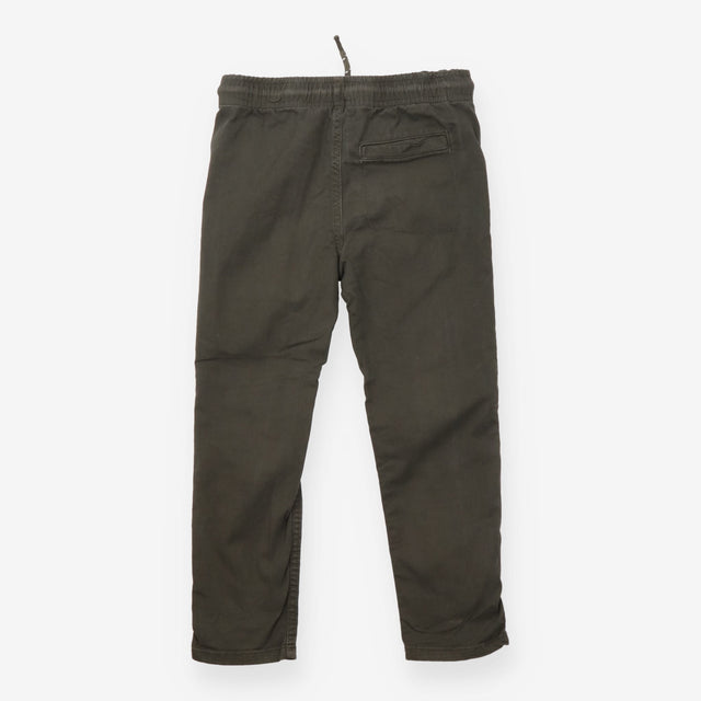 Green Trousers with Drawstring 