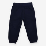 Navy fleece joggers