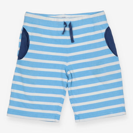 Blue Striped Shorts