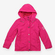 Pink waterproof lined coat