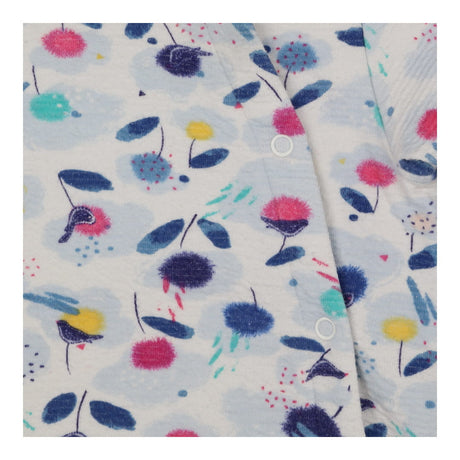 White and Blue Sleepsuit 