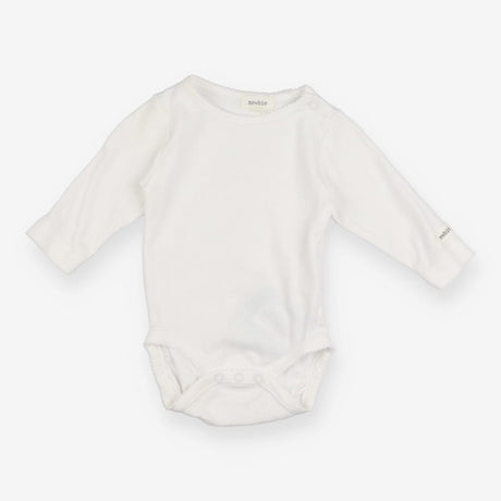 Bodysuit white long sleeve broderie anglaise
