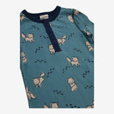 T-shirt LS Blue with Puppy