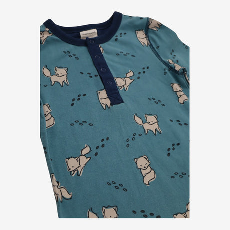 T-shirt LS Blue with Puppy