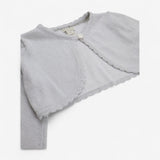 Cardigan Bolero Silver Glitter