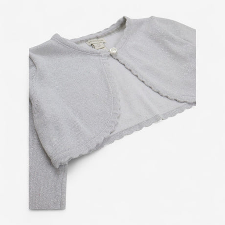 Cardigan Bolero Silver Glitter