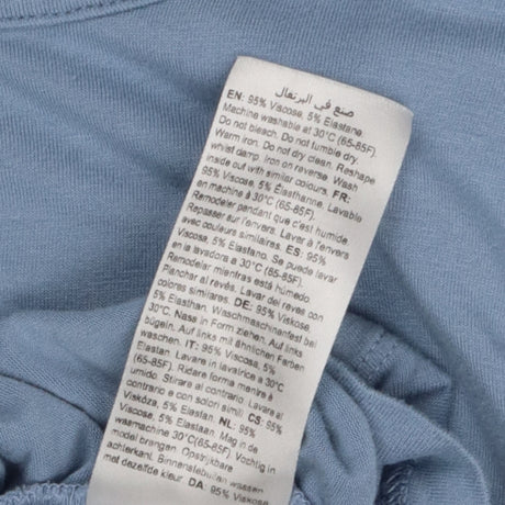 Maternity Nursing Vest Blue