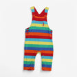 Dungarees rainbow striped