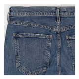 Jeans mid-blue with straight leg
