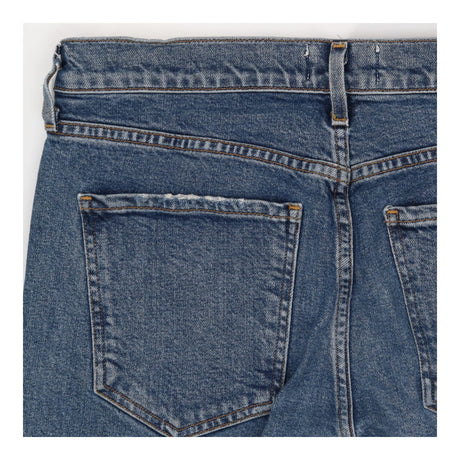 Jeans mid-blue with straight leg