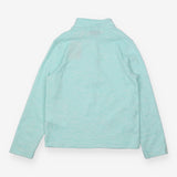 Mint green pull over fleece