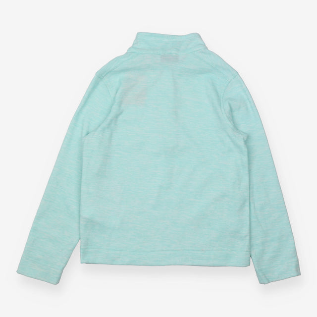 Mint green pull over fleece